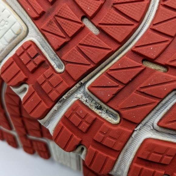 Brooks Adrenaline Gts 20 Mens Black Ebony Ketchup Size 12D pre owned - Picture 10 of 14